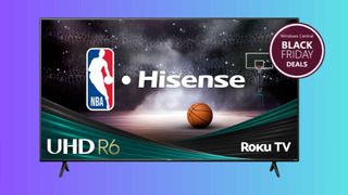 Image of the Hisense 75inch TV