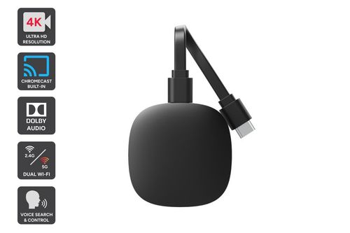 Kogan 4k Google TV&trade; Dongle (with Chromecast Built-In)
