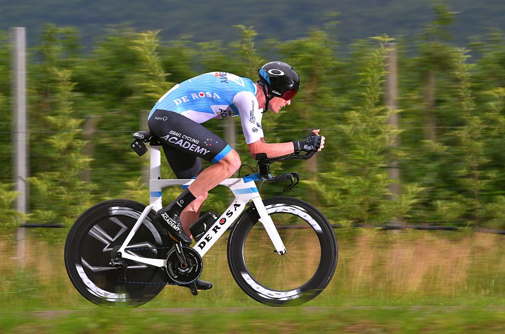 Zakkari Dempster of Australia and Team Israel Cycling Academy