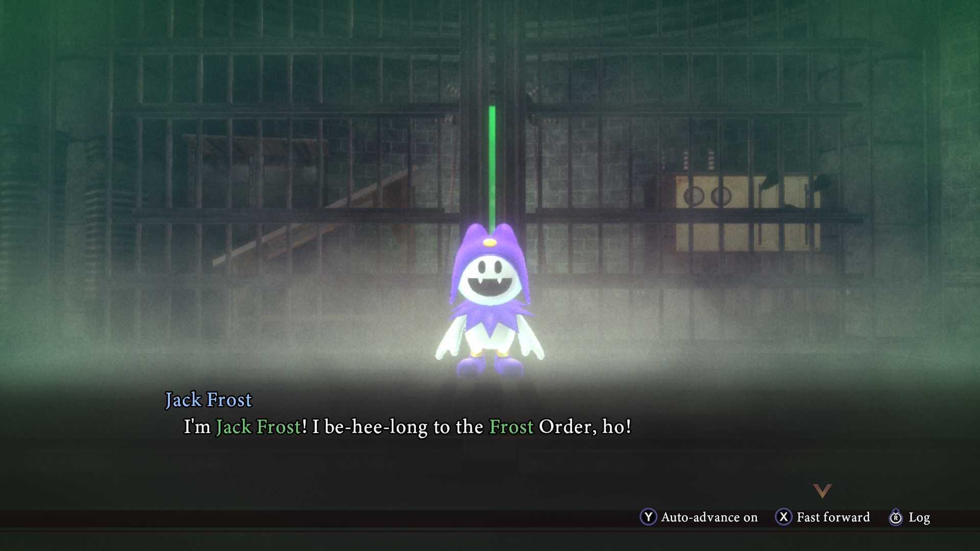 Jack Frost in Raidou Remastered: The Mystery of the Soulless Army