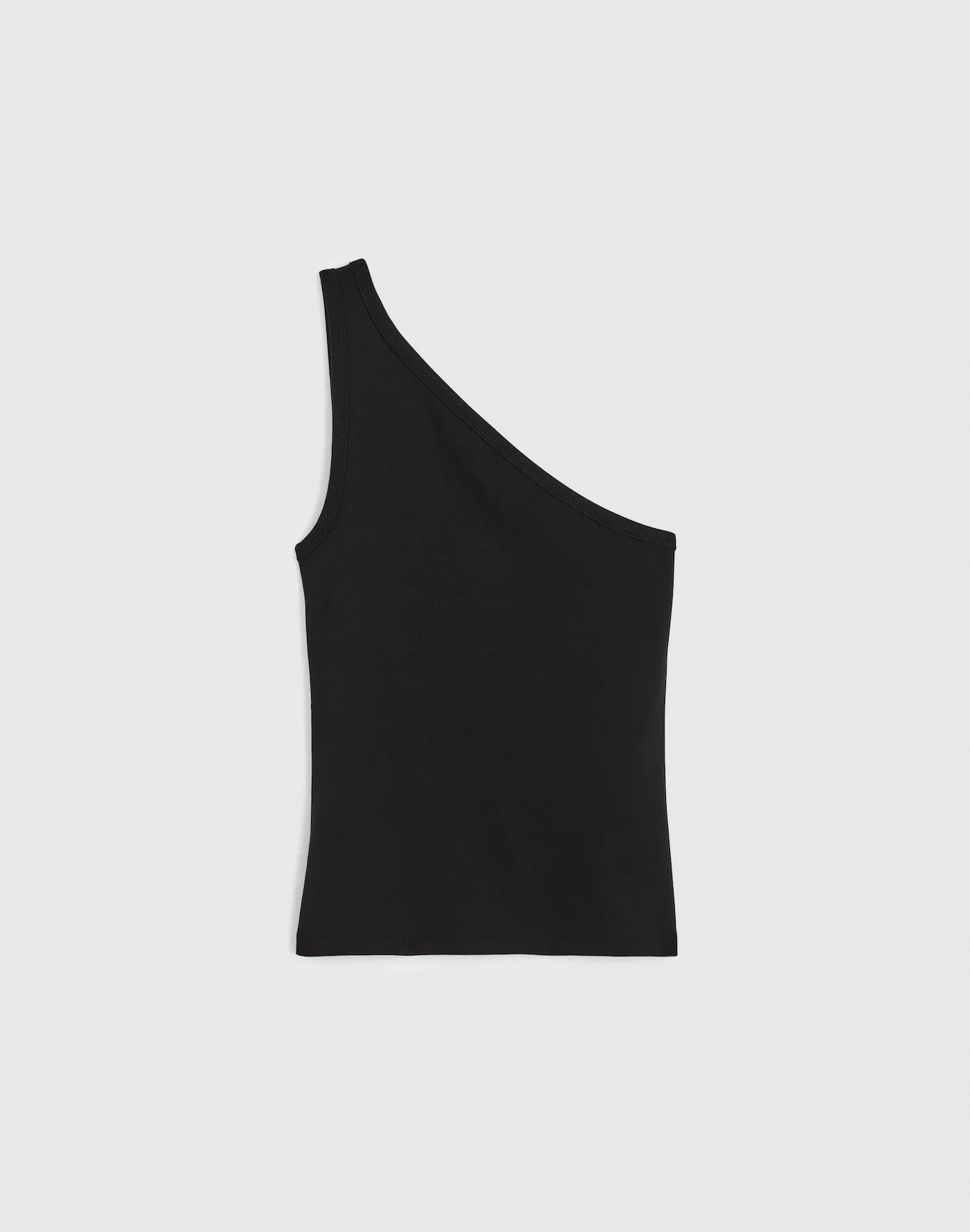 Madewell, The '90s One-Shoulder Tank in Compact Cotton