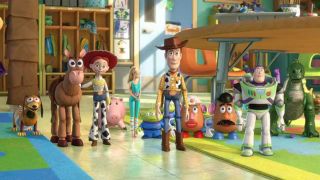 The toys in Toy Story 4.
