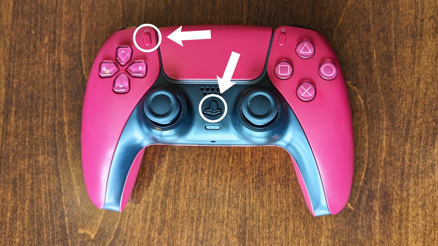 Ps5 Dualsense Controller Share Button And Ps Button