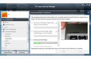 HP ZBook 15 Fingerprint Software