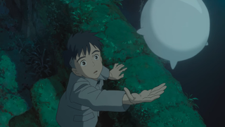 The main character reaching out in The Boy and the Heron.
