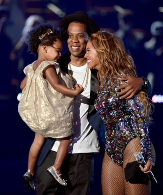 Beyonce, Jay-z and Blue Ivy