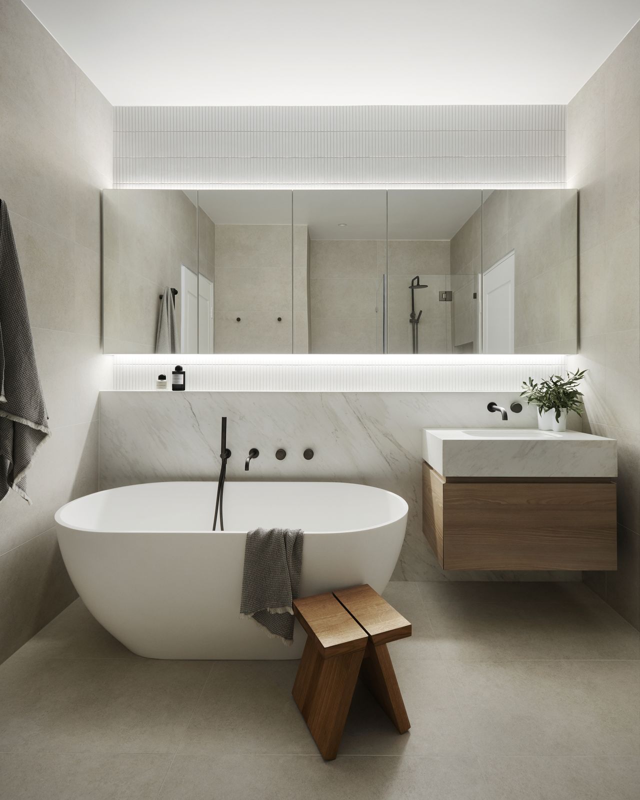 10 LED bathroom lighting ideas for a cozy and stylish space Livingetc