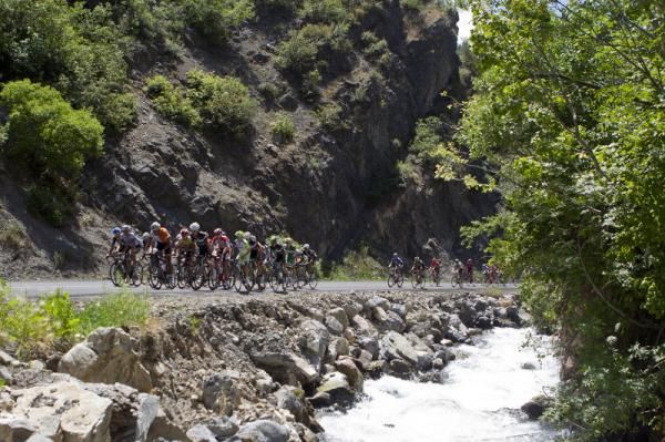 Another picturesque day at the Tour of Utah