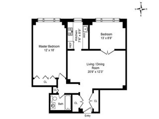 new york apartment floor plan