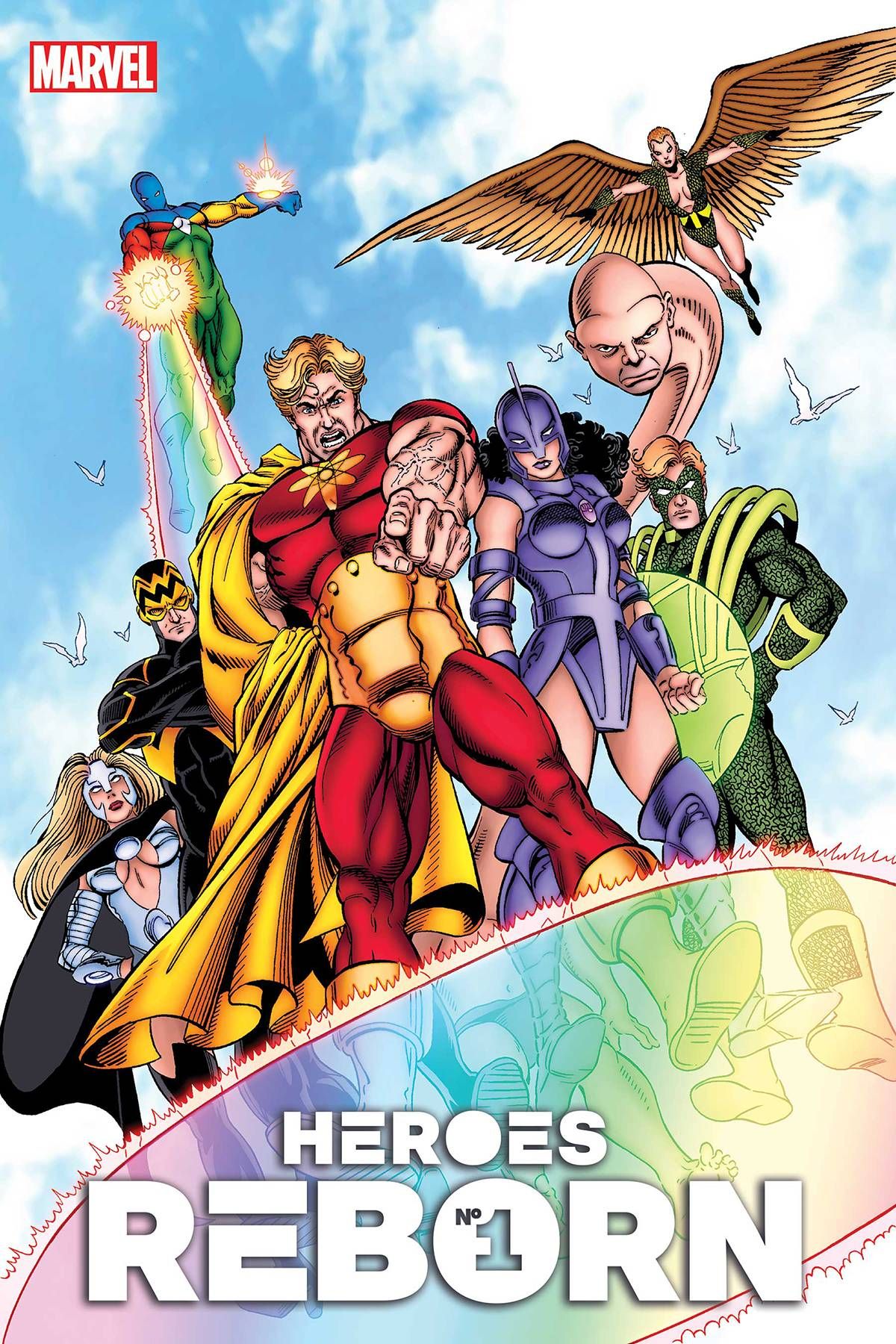 Heroes Reborn #1 cover