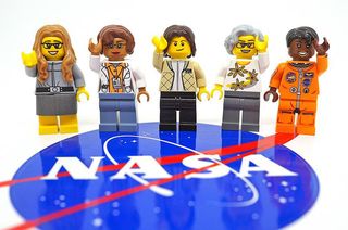 The Women of NASA Lego set will include minifigures modeled after computer scientist Margaret Hamilton, mathematician Katherine Johnson, astronaut Sally Ride, astronomer Nancy Grace Roman and astronaut Mae Jemison.
