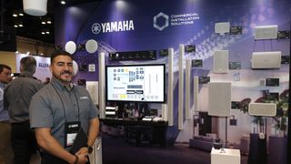 The Yamaha Corp. of America booth at InfoComm 2019