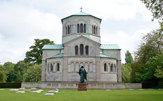 The mausoleum at Frogmore in Windsor Great Park where Queen Victoria is buried