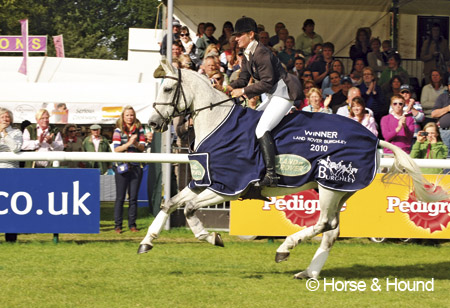 Caroline Powell and Lenamore win Burghley 2010