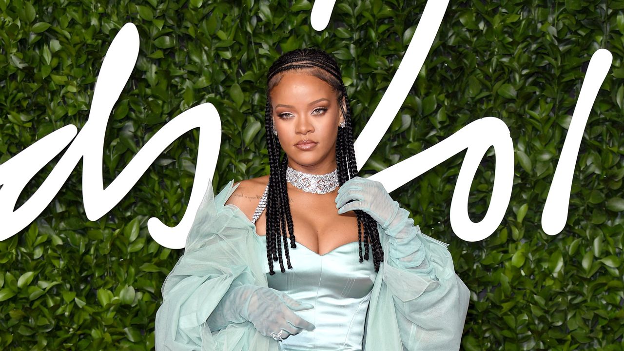 london, england december 02 rihanna attends the fashion awards 2019 at the royal albert hall on december 02, 2019 in london, england photo by karwai tangwireimage