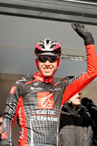 Yesterday's winner Rui Costa (Caisse d'Epargne).