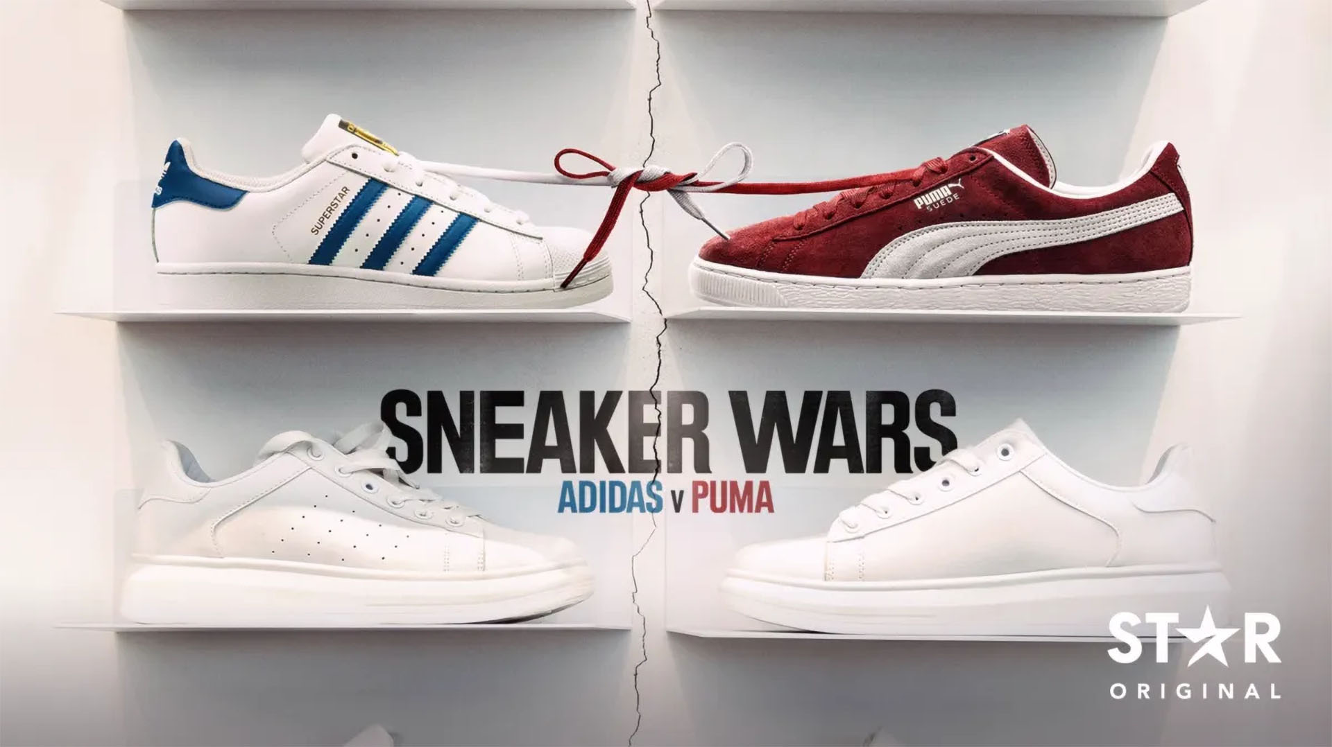 Sneaker Wars title screen.