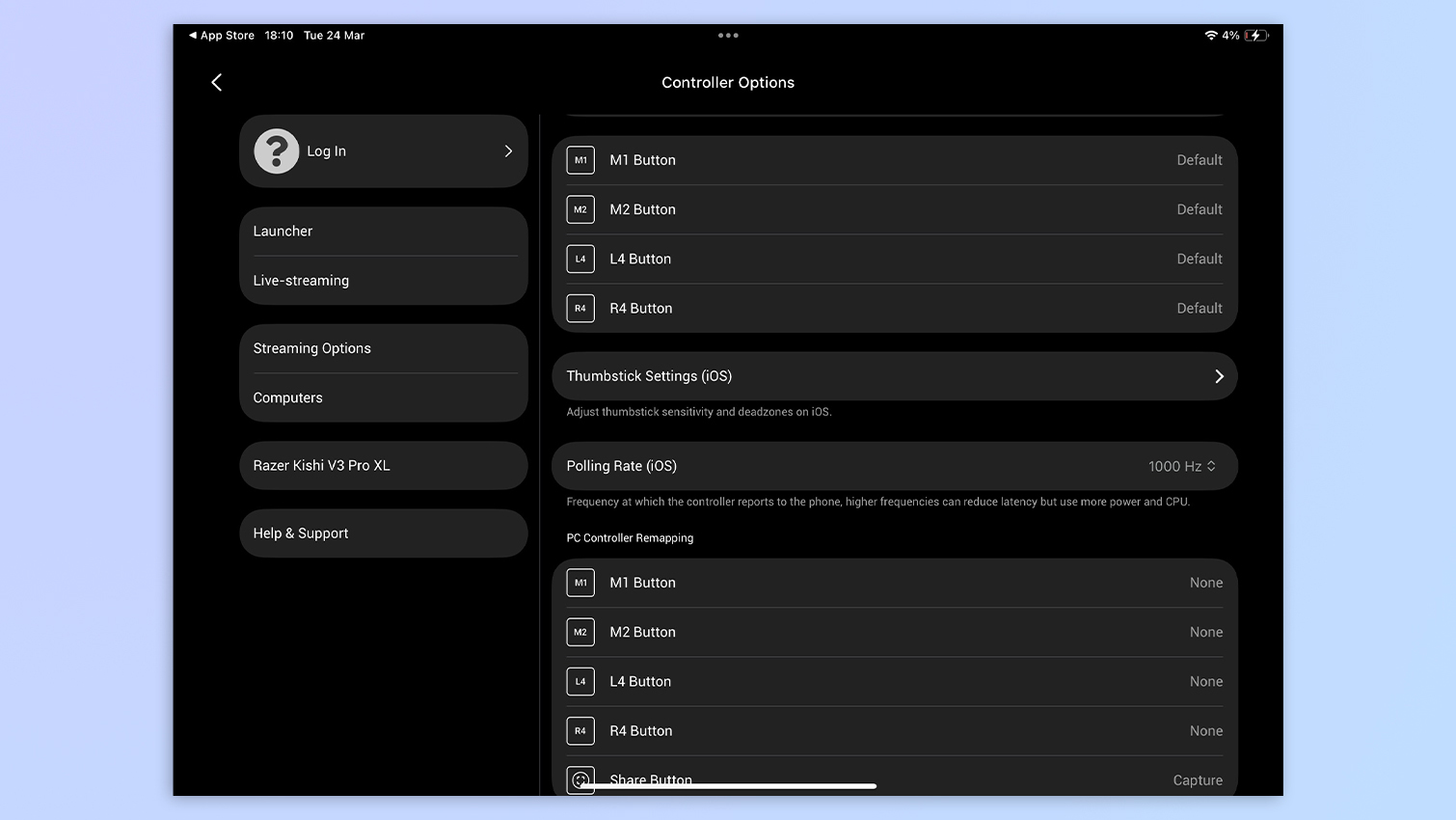 Razer Nexus app screenshots