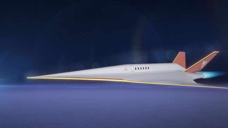 hypersonic passenger plane