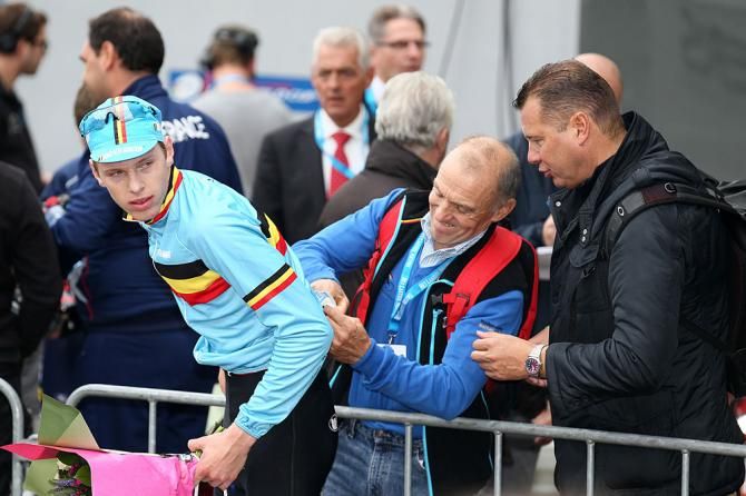 Belgium's Yannick Peeters