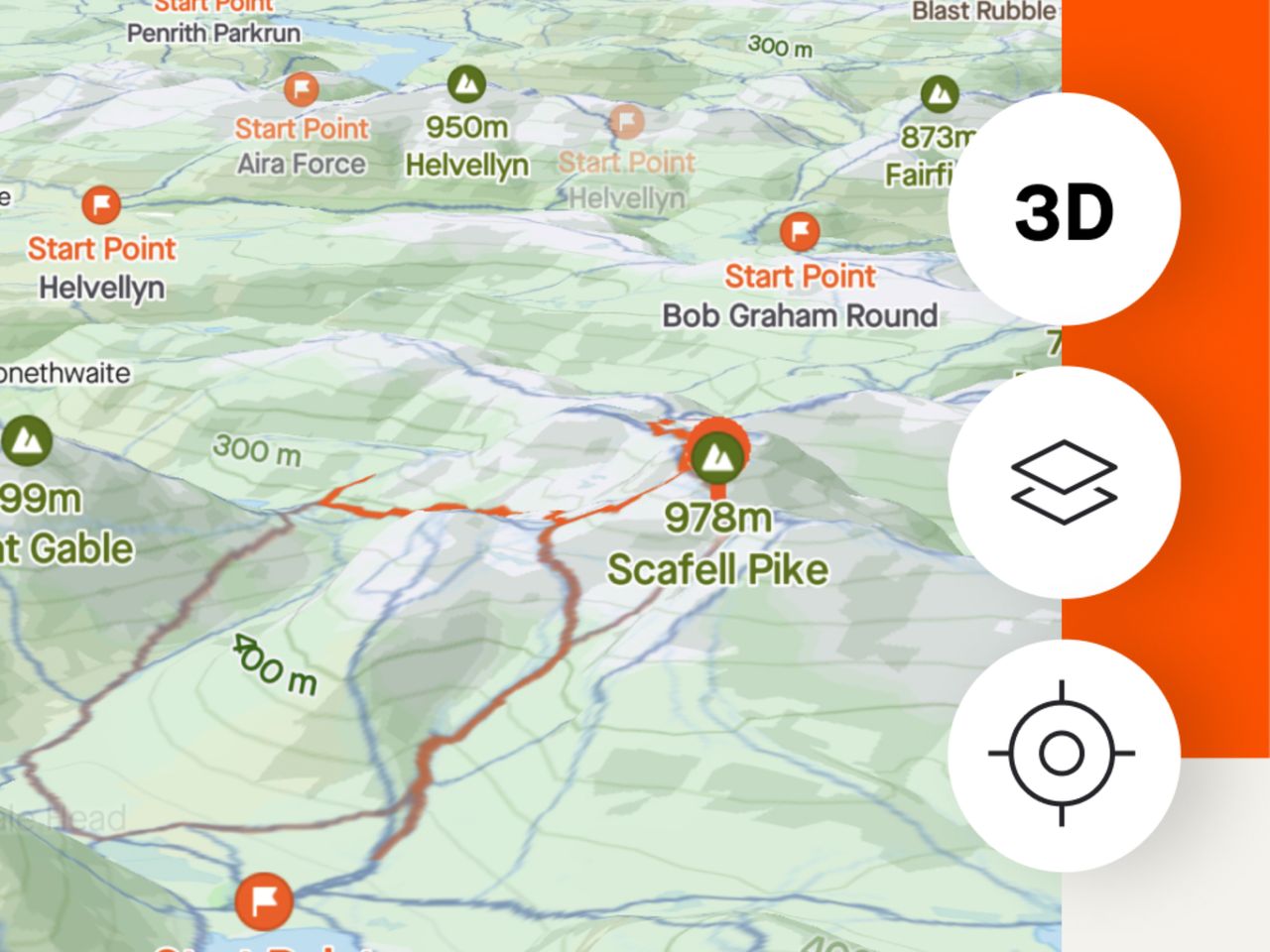 New Strava 3D maps