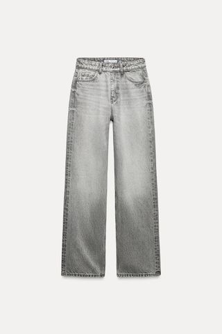 Z1975 High Rise Long Length Straight Cut Jeans