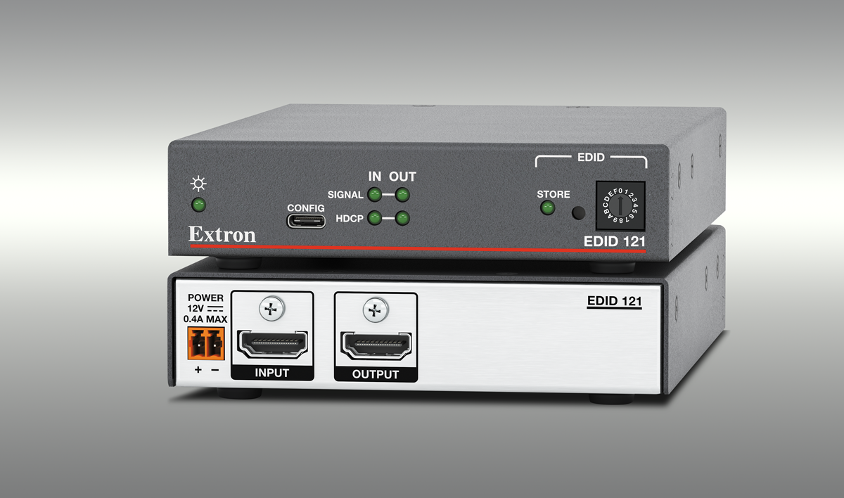 New Extron solutions.