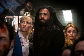 Daveed Diggs and the cast of 'Snowpiercer'.