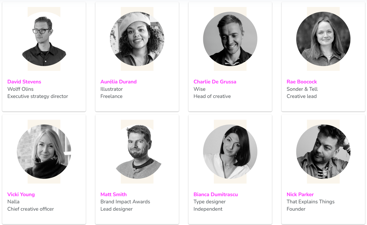 Brand Impact Awards 2024 judges