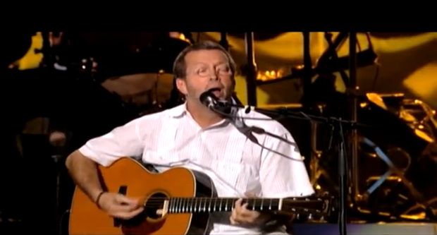 Video Finds Eric Clapton S Acoustic Change The World Guitar World