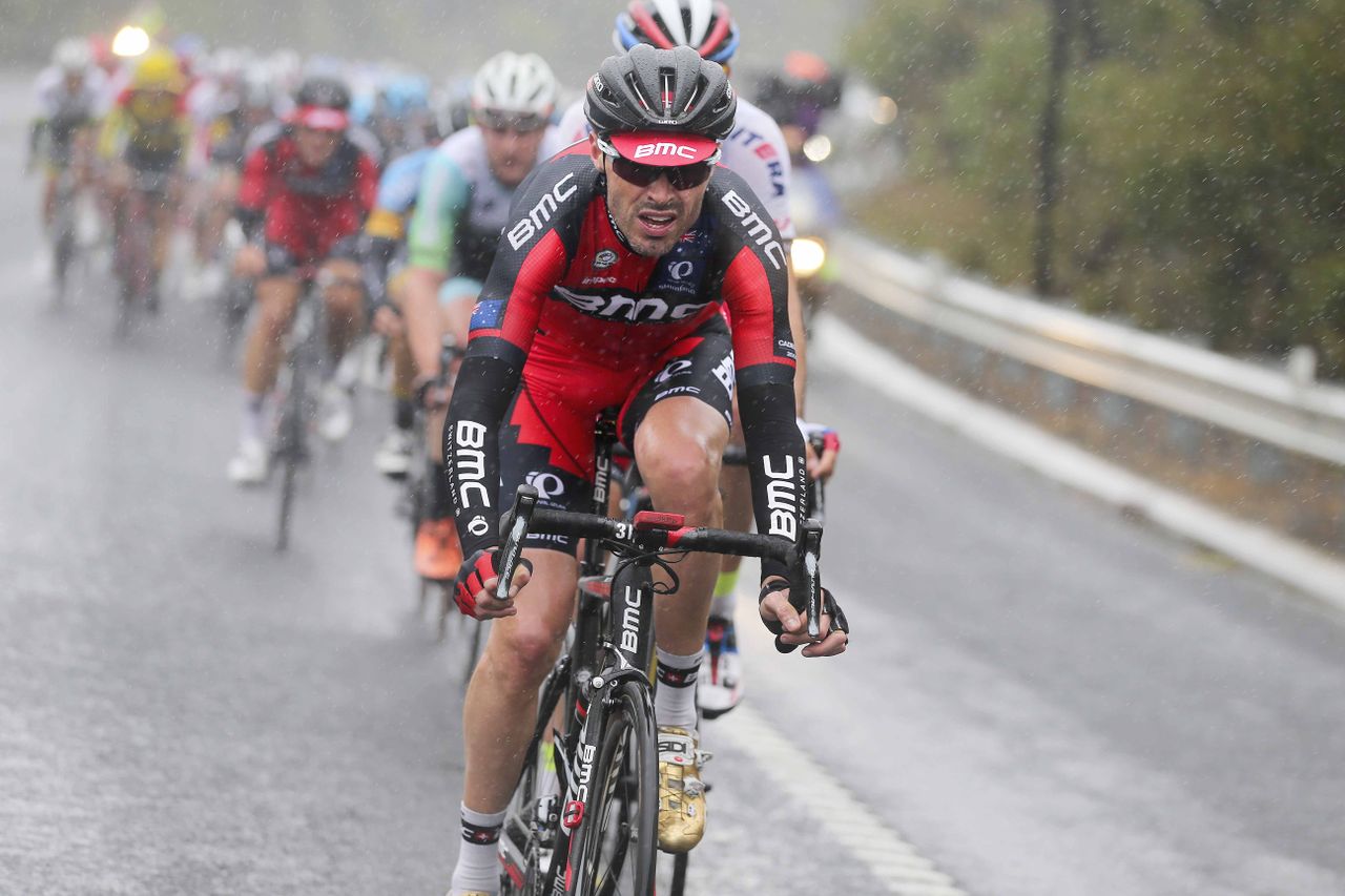 Samuel S&aacute;nchez (BMC) was busy on the front of the peloton during his first race of 2015