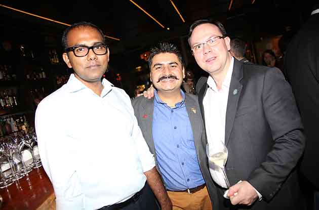 DAWA 2015 judges Rajeshwarean Gopal, Gurjit Barry, and Fabien Duboueix.