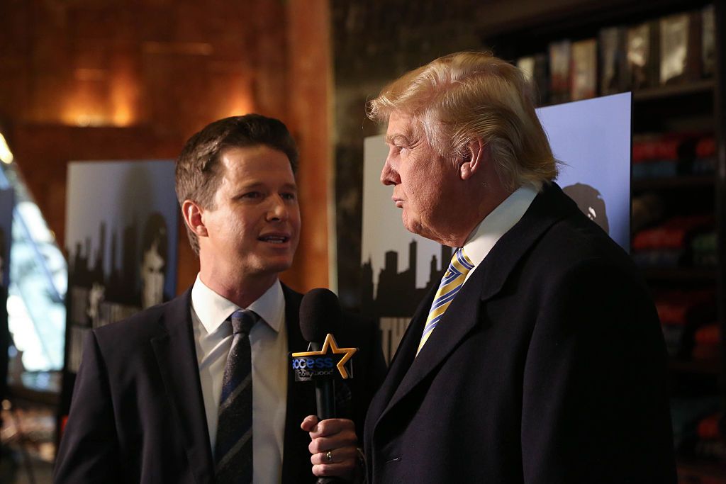 President Trump and Billy Bush. 