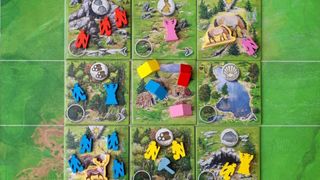 Doggerland board with tiles to be explored