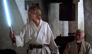 Star Wars: A New Hope Luke and Obi-Wan Lightsaber