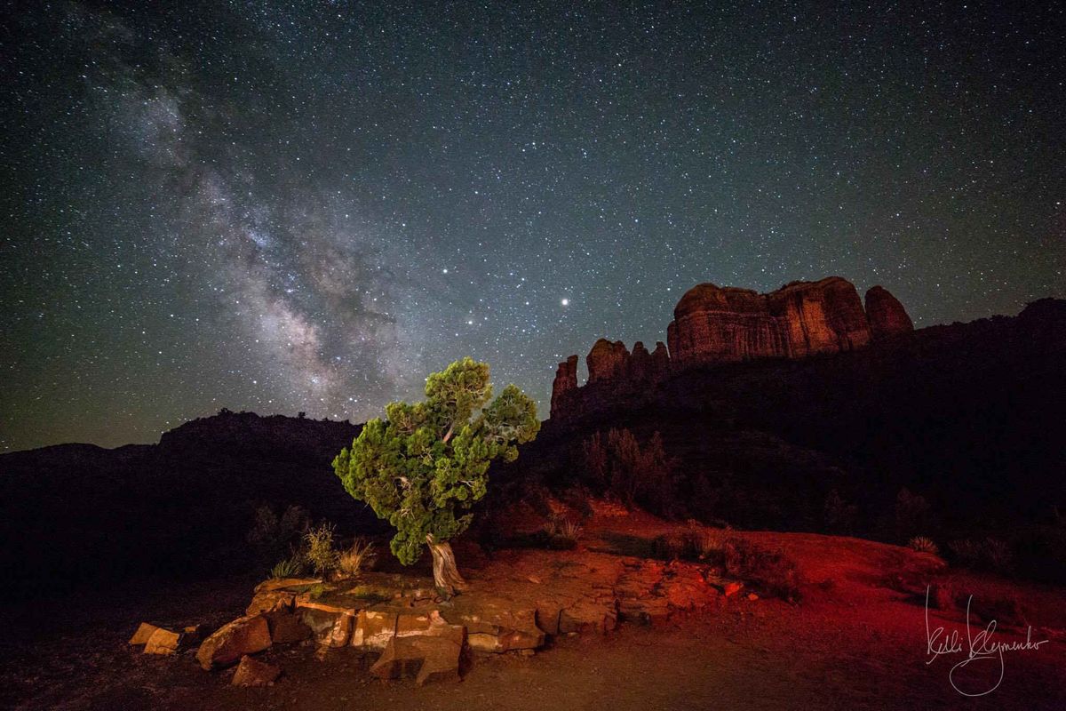 Milky Way from Arizona by Klymenko