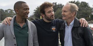 J. August Richards as Oliver Post, Clive Standen as Anthony Lavelle, and Michael O'Neill as Larry Mi