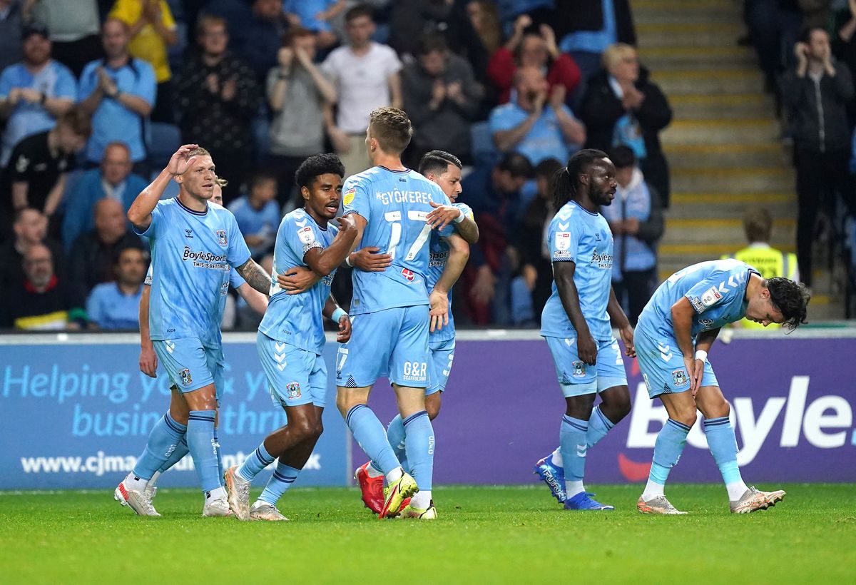 Coventry City v Cardiff City – Sky Bet Championship – Coventry Building Society Arena