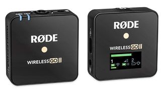 Transmitters for Rode Wireless GO II, one of the best microphones for vlogging