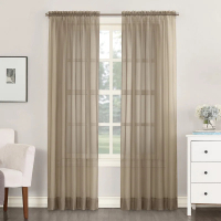 Wayfair Basics Sheer Curtain 59" x 84" Panel: was $15 now $7 @ Wayfair