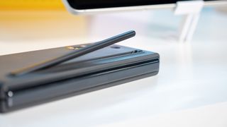 The new slimmer S Pen for the Samsung Galaxy Z Fold 5
