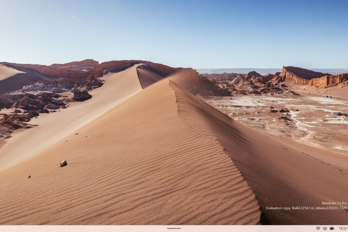 Windows 11 Minimized Taskbar