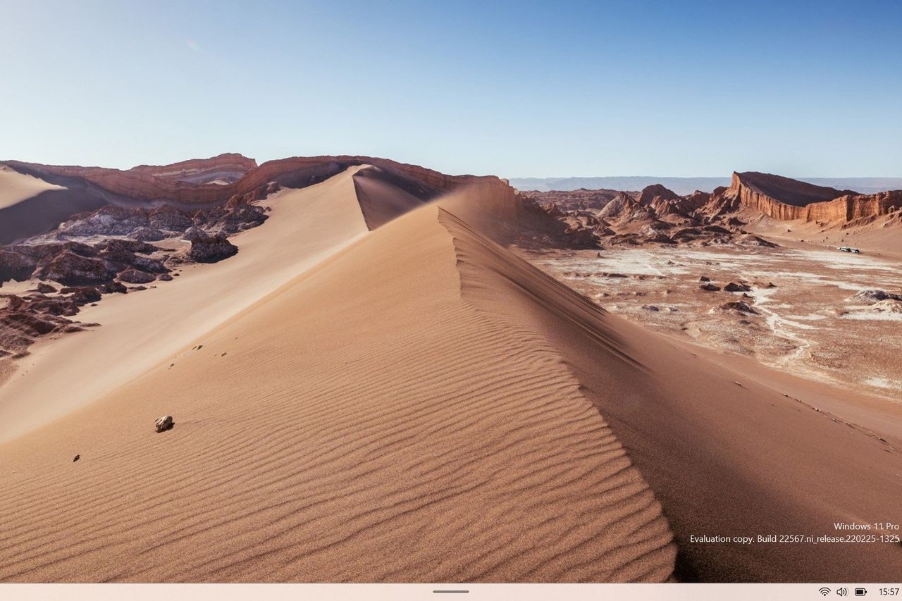 Windows 11 Minimized Taskbar
