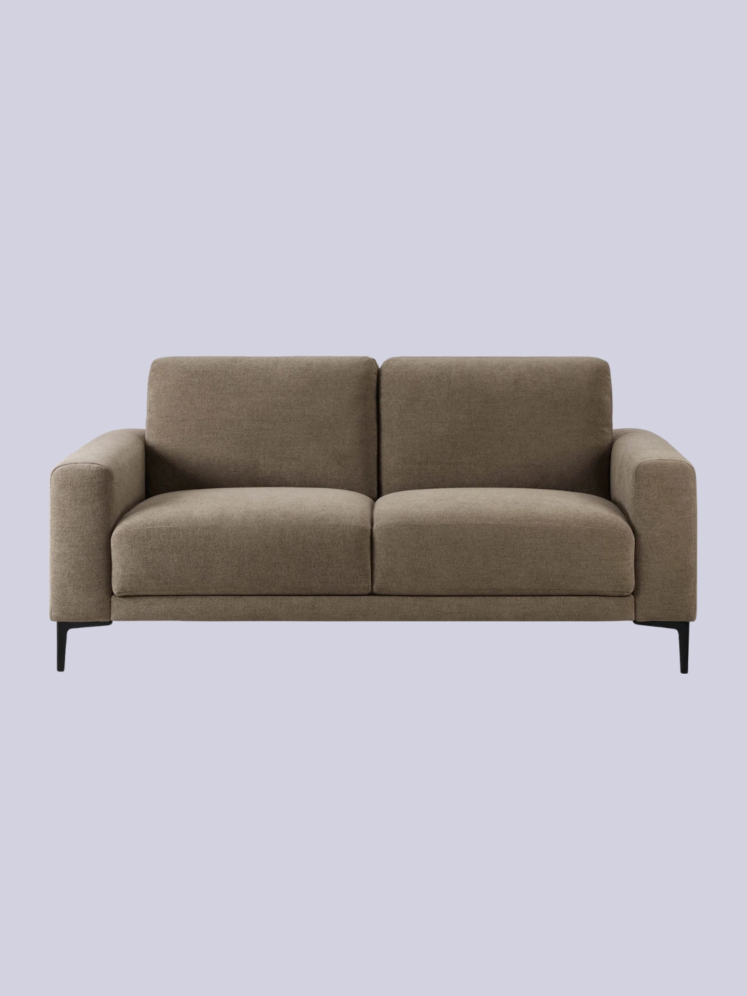 DUSK, Malibu 2 Seater Sofa - Chenille Mushroom
