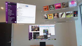 Apple Vision Pro multitasking