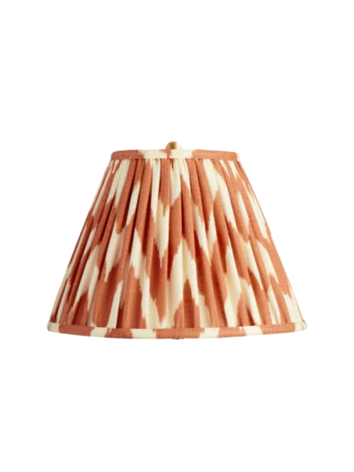 Ikat Zig-Zag Linen Empire Shade