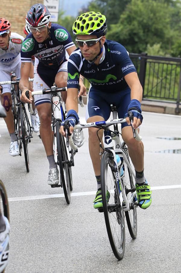 Defending champion Giovanni Visconti