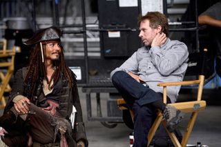 Depp and producer Jerry Bruckheimer discuss a sequel with ninjas.