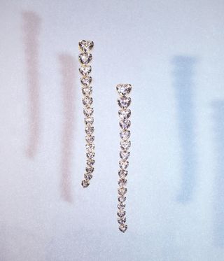 heart-shaped diamond jewellery