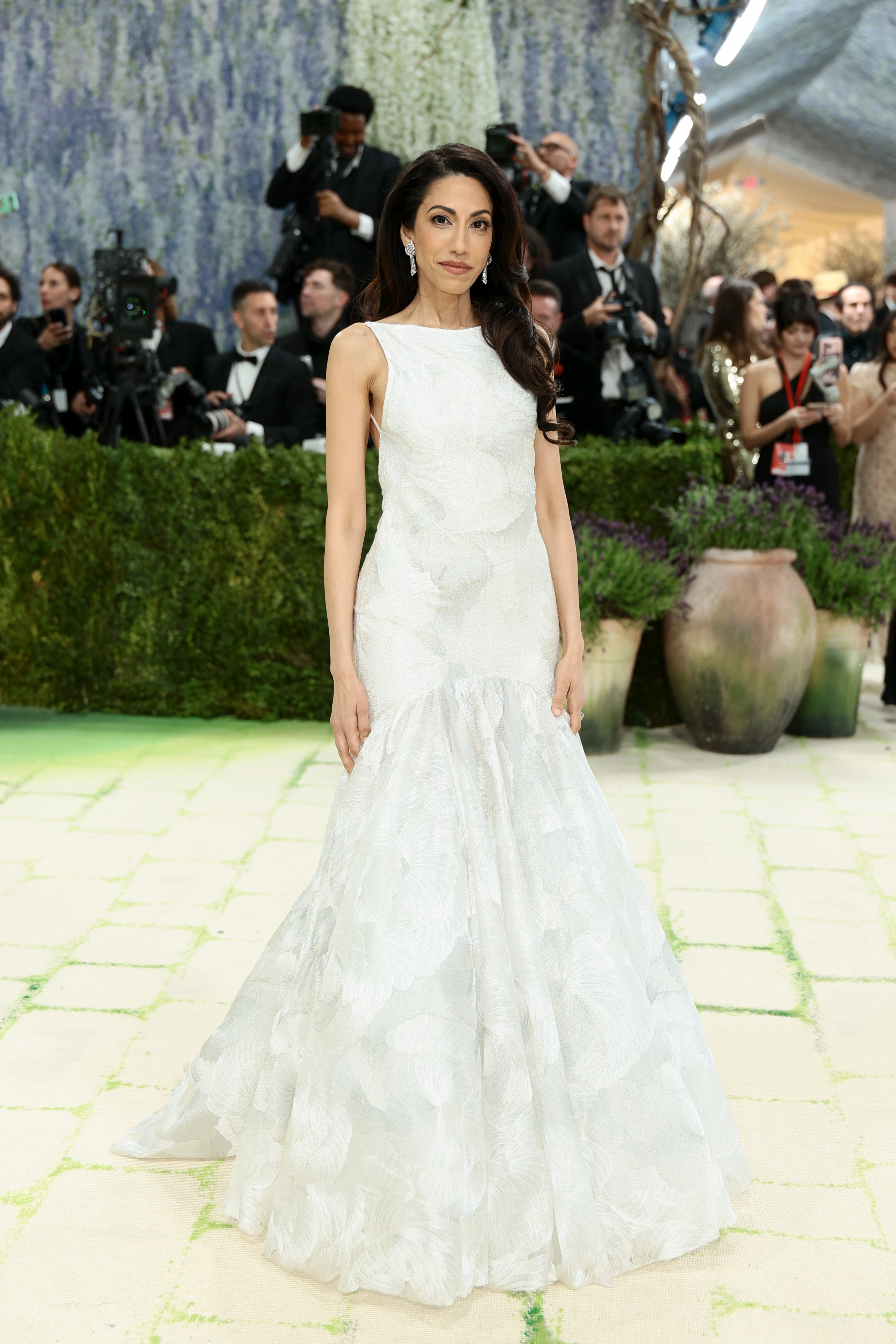 Huma Abedin attends the 2026 Met Gala celebrating "Costume Art" at the Metropolitan Museum of Art on May 04, 2026 in New York City. (Photo by Dimitrios Kambouris/Getty Images for The Met Museum/Vogue)